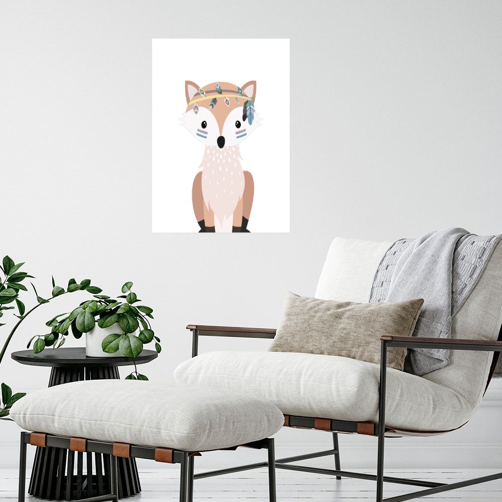 Affiche Renard bohème
