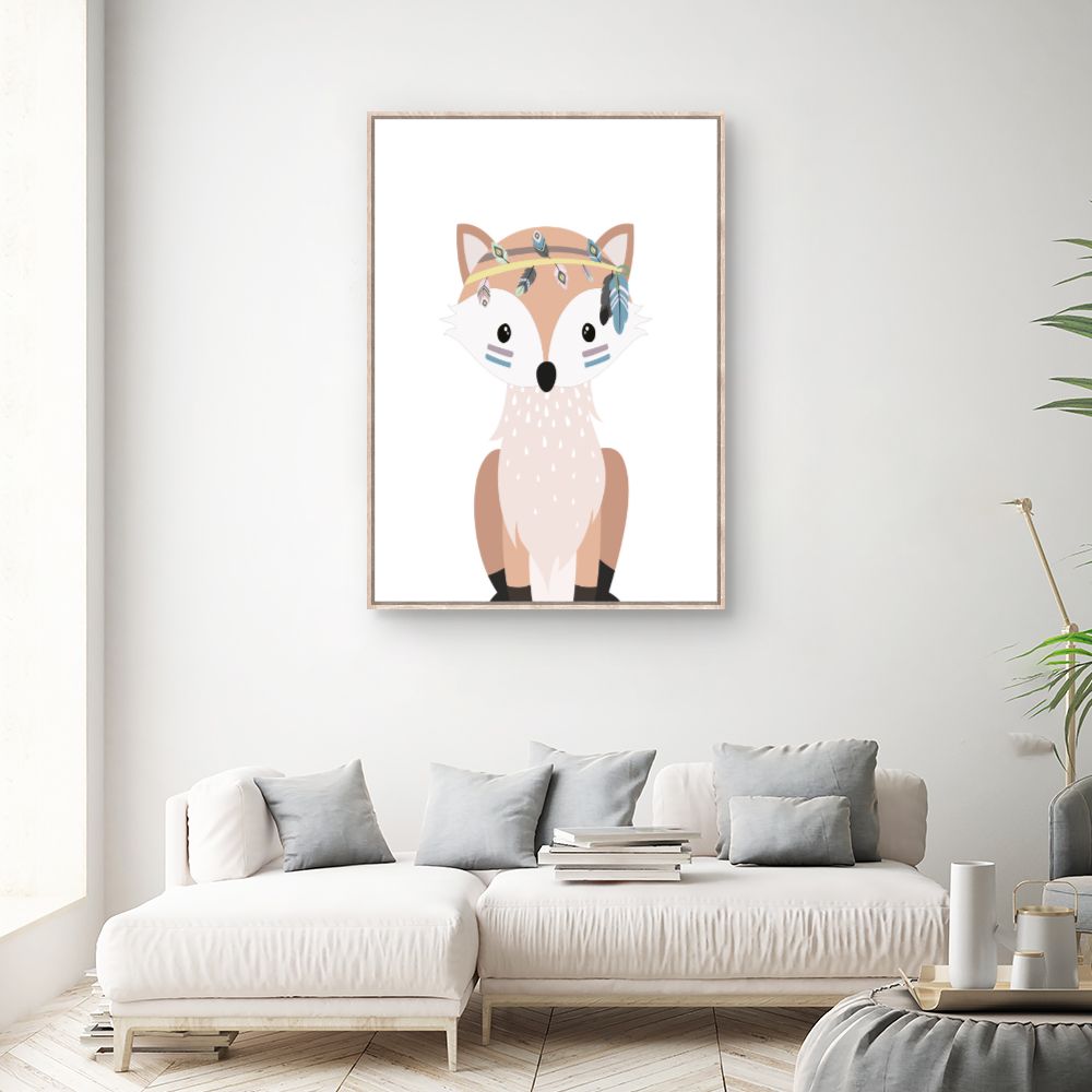 Tableau Renard bohème