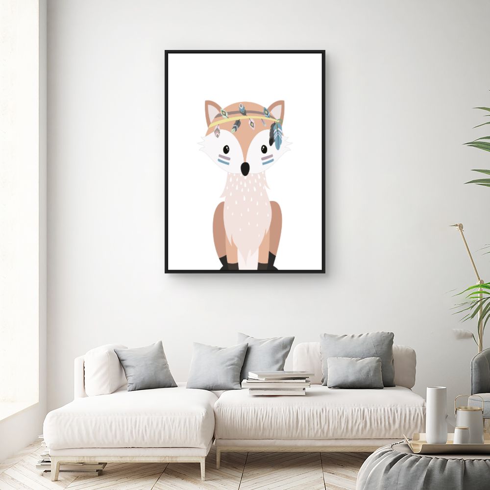 Tableau Renard bohème