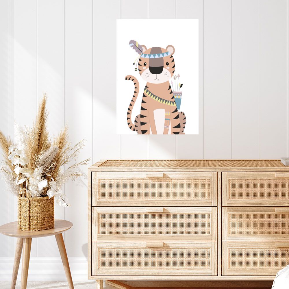 Affiche Tigre mignon