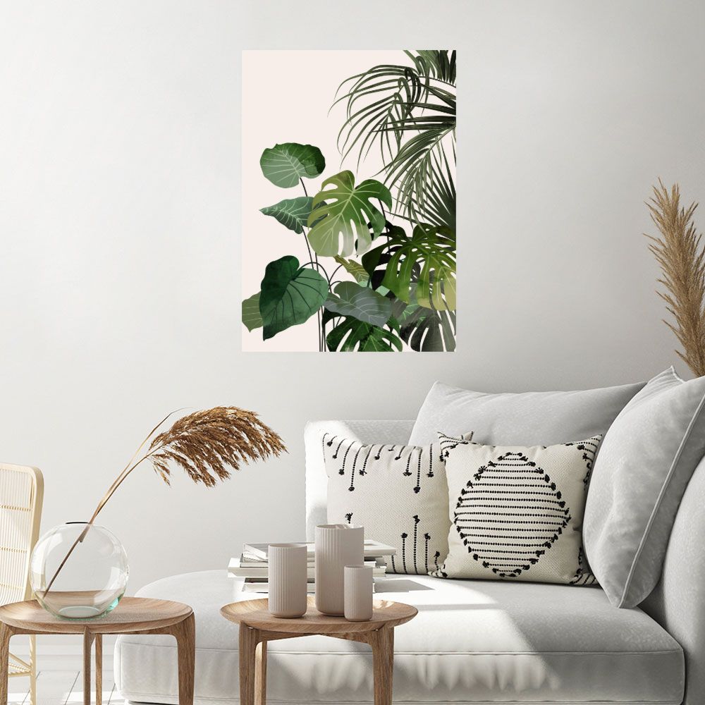 Affiche Feuillage luxuriant