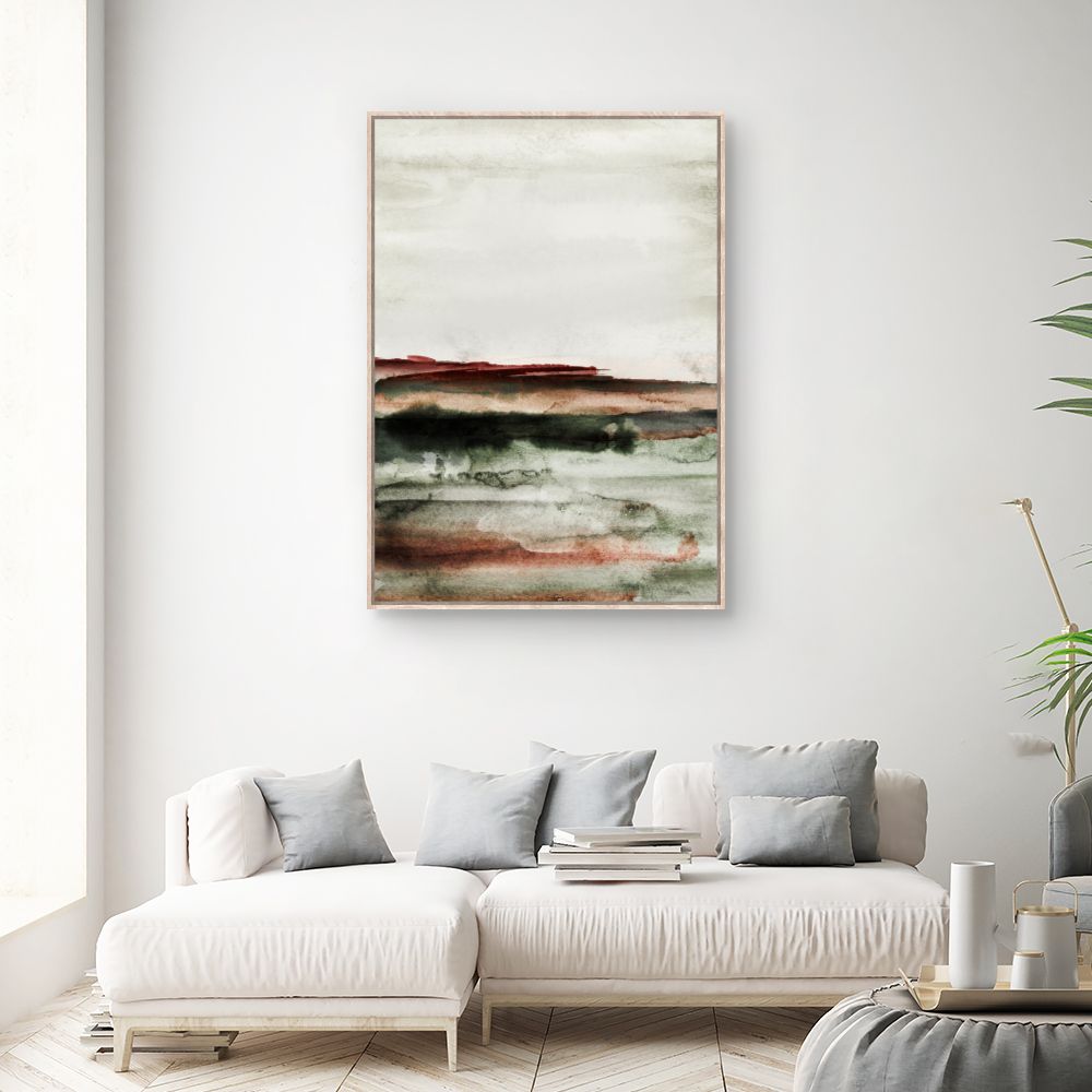 Tableau Paysage abstrait apaisant