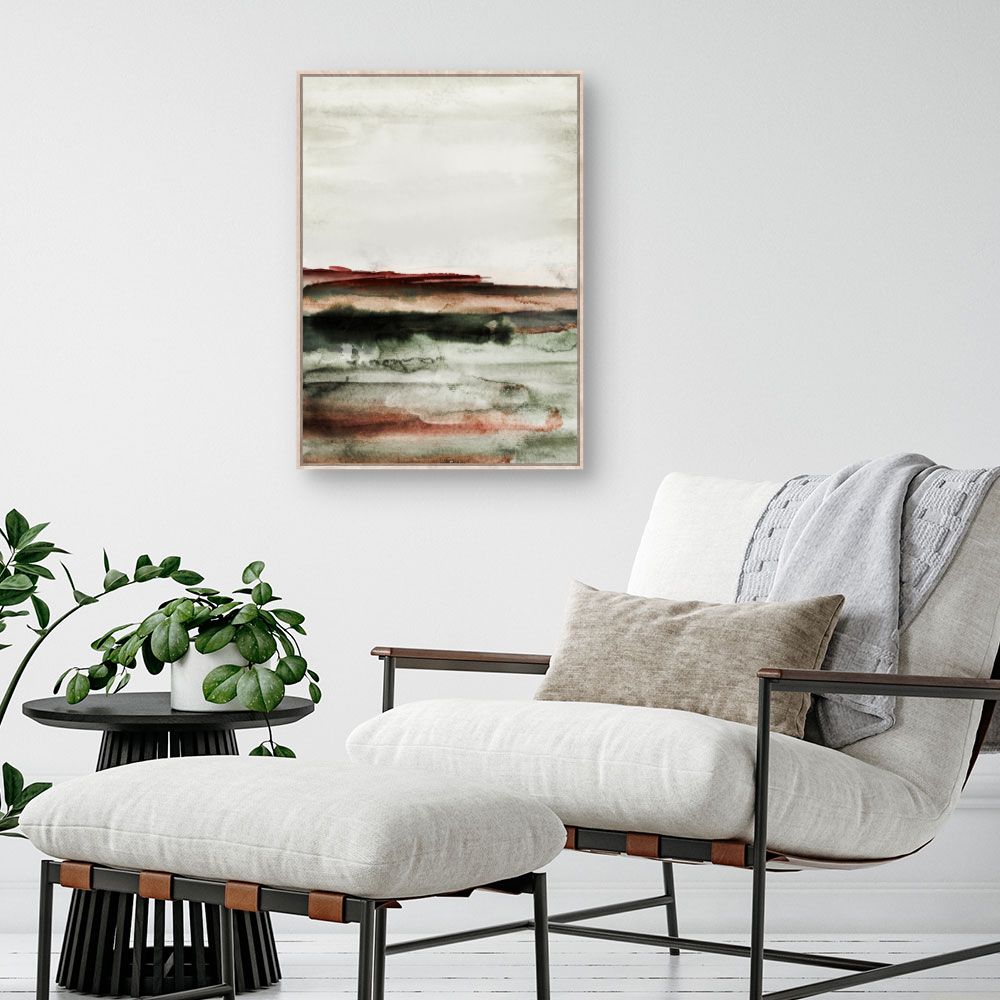 Tableau Paysage abstrait apaisant
