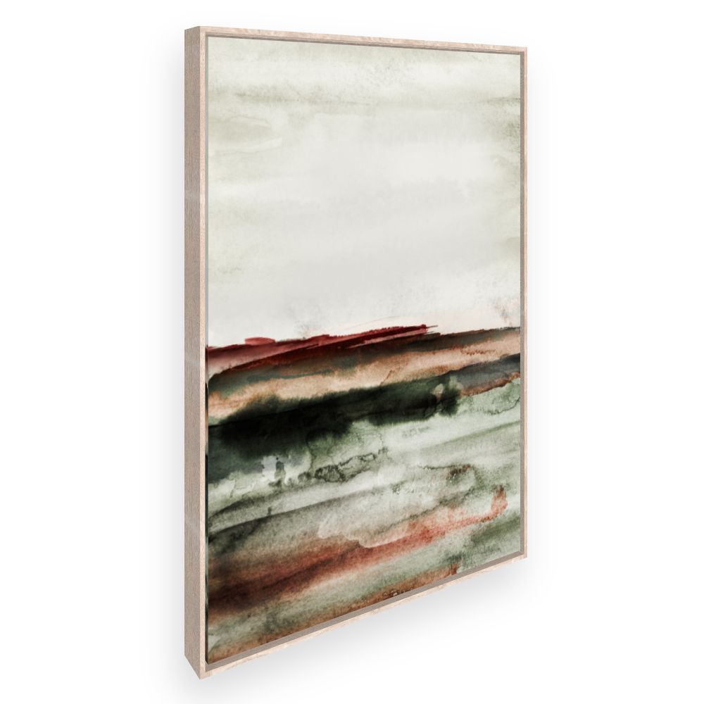 Toile Paysage abstrait apaisant