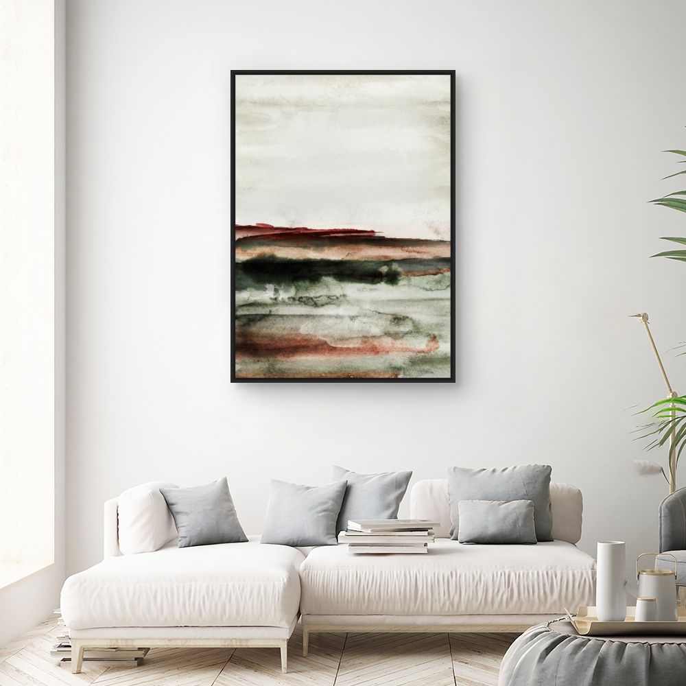 Tableau Paysage abstrait apaisant