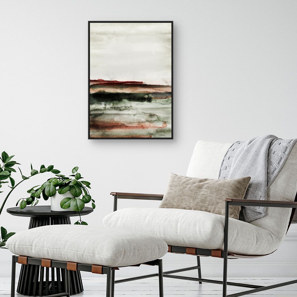 Tableau Paysage abstrait apaisant