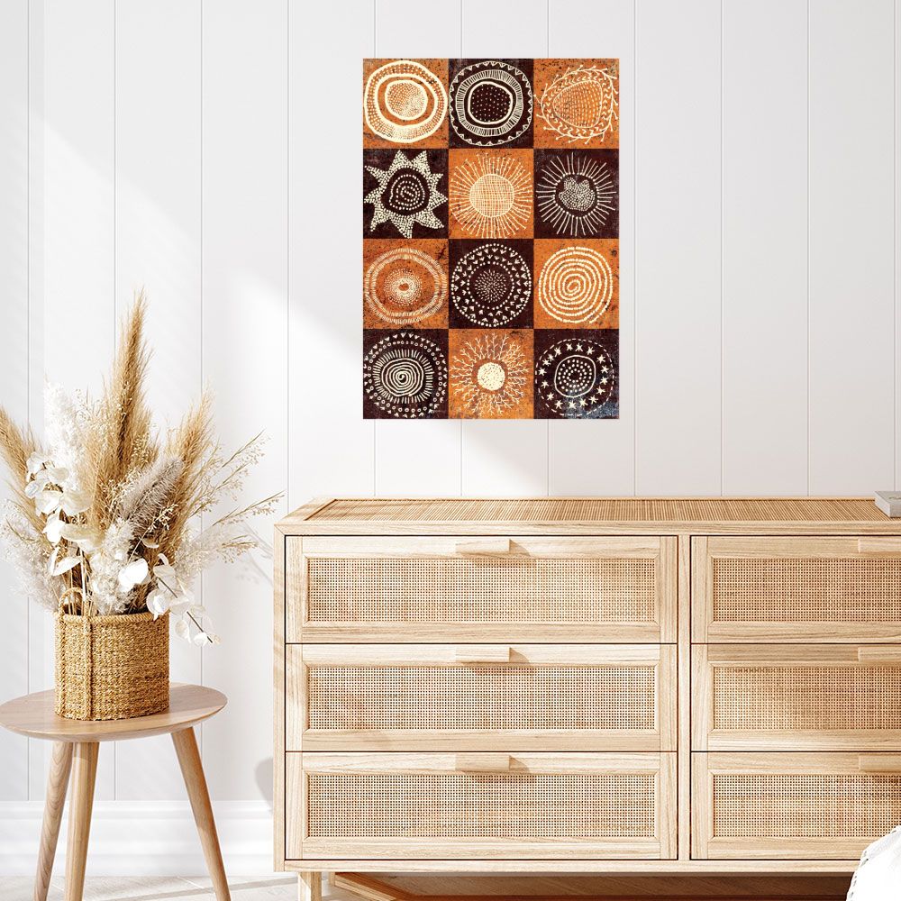 Affiche Cercles artistiques captivants