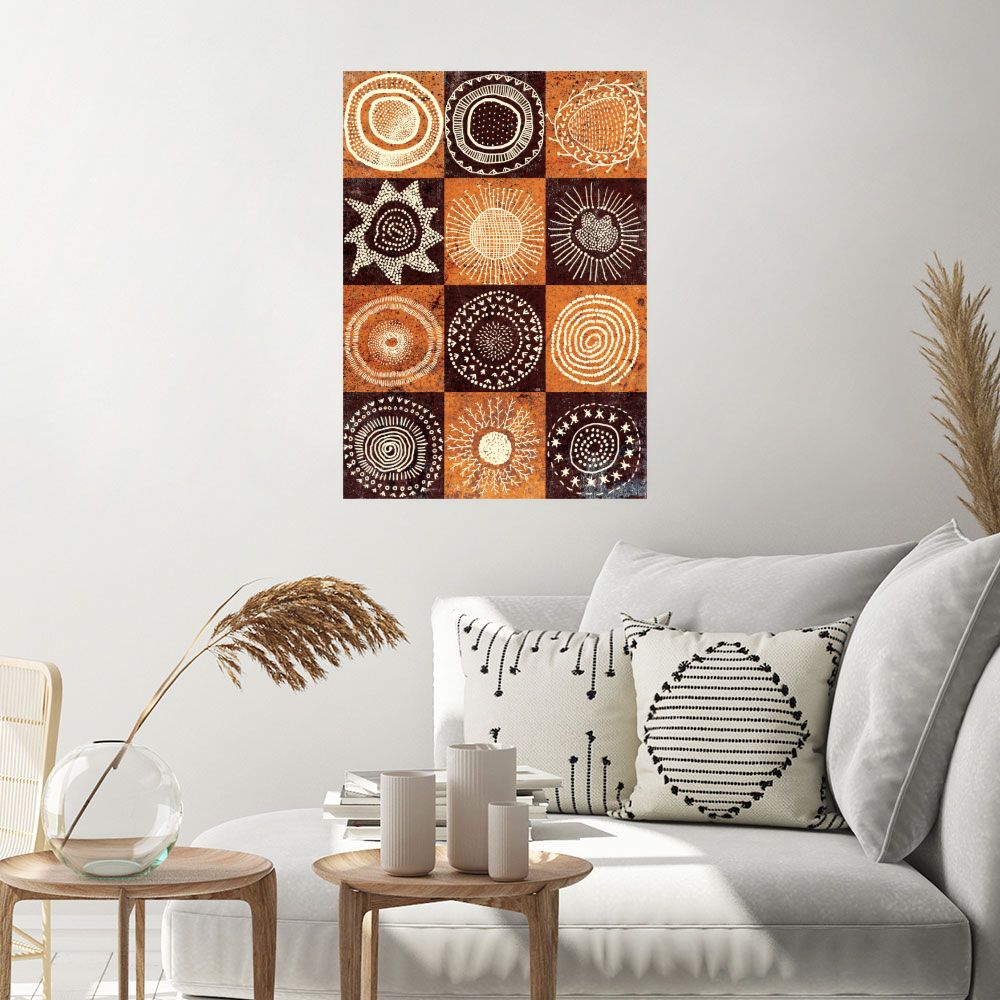 Affiche Cercles artistiques captivants