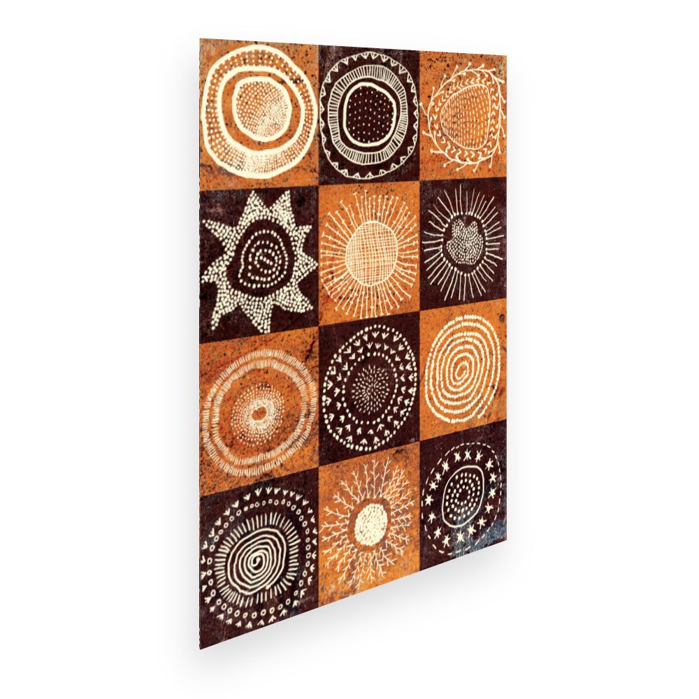 Affiche Cercles artistiques captivants