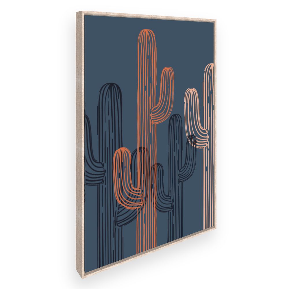 Toile Cactus graphiques