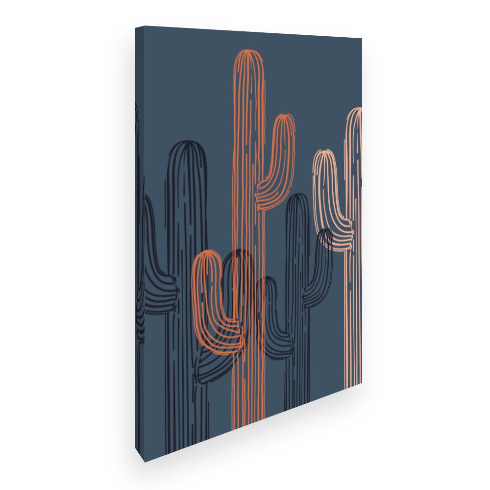 Toile Cactus graphiques