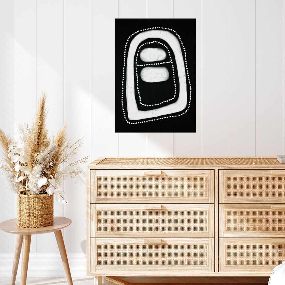 Affiche Forme mystérieuse captivante