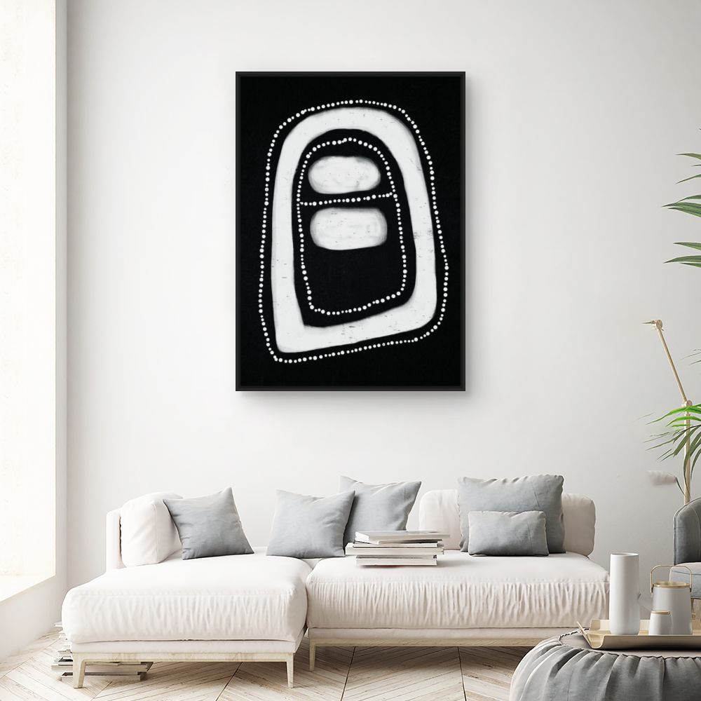 Tableau Lignes abstraites modernes