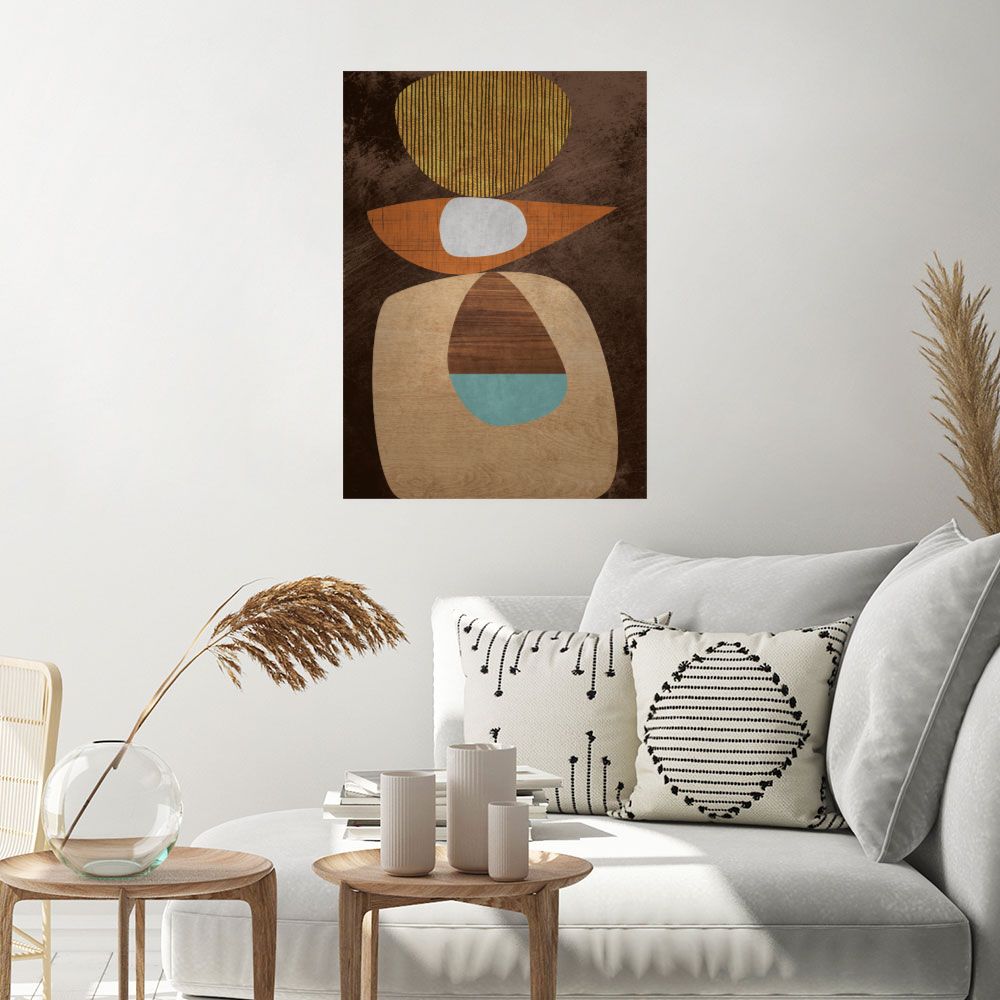 Affiche Équilibre abstrait