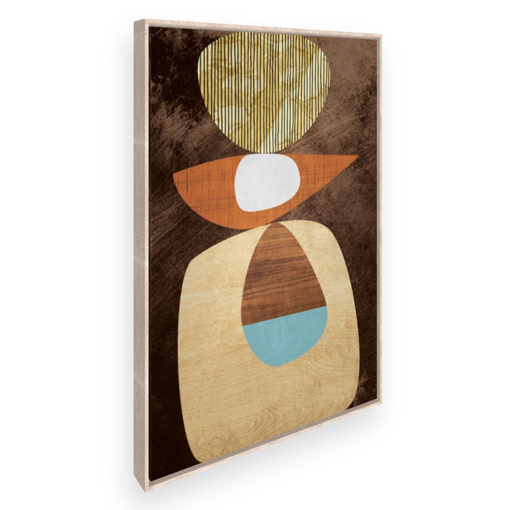 Toile Formes abstraites colorées