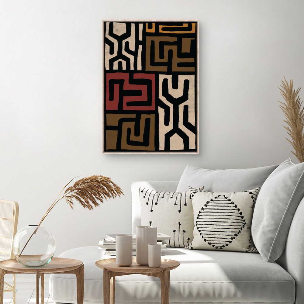 Tableau Labyrinthe tribal