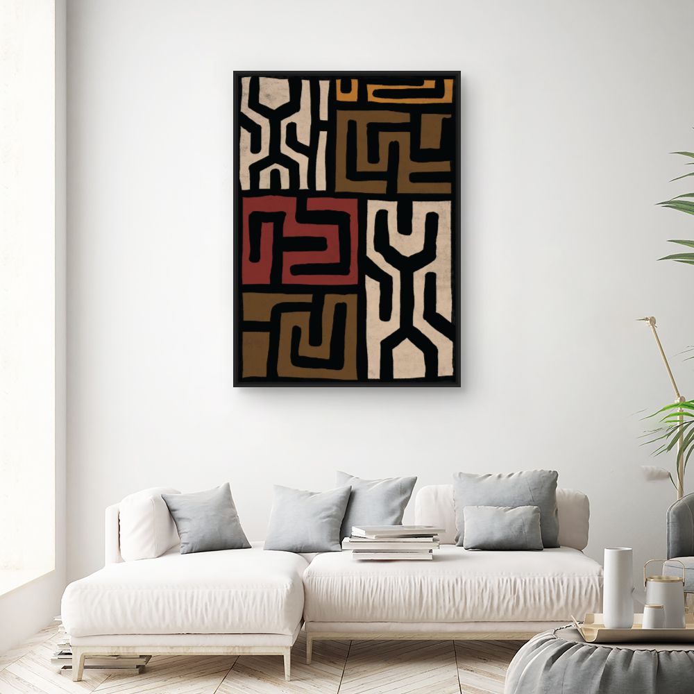 Tableau Labyrinthe tribal