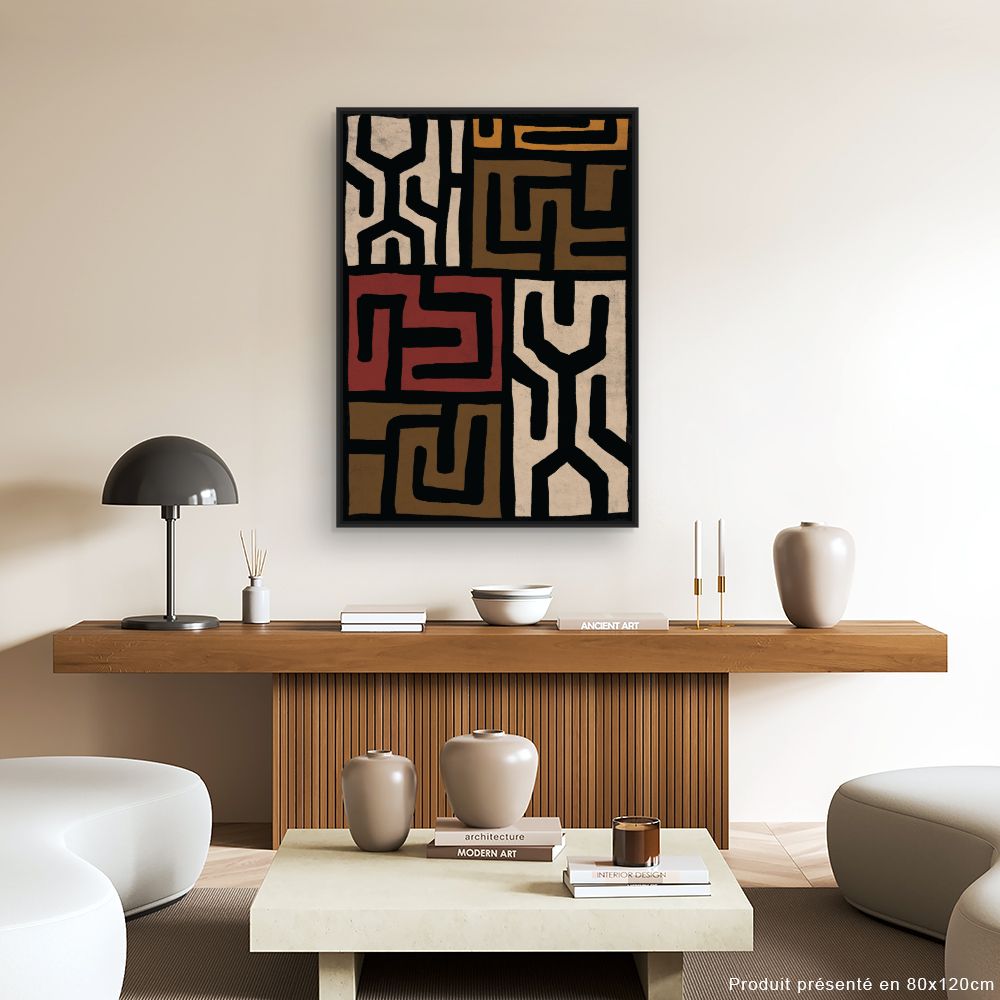 Tableau Labyrinthe tribal