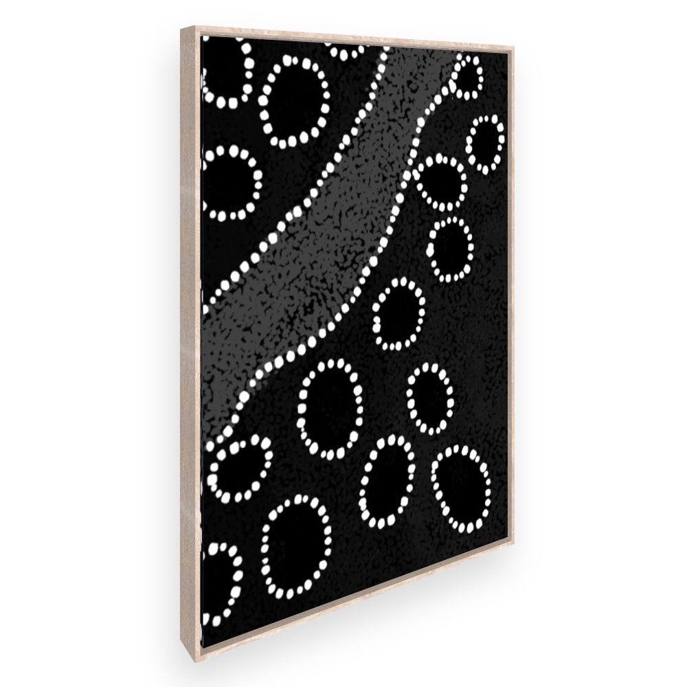 Toile Cercles abstraits