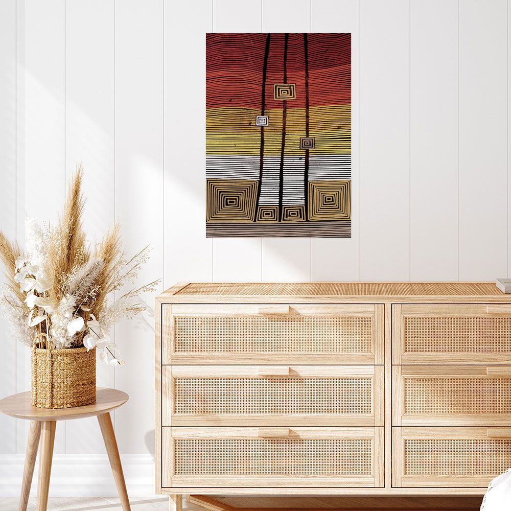 Affiche Jeux de lignes