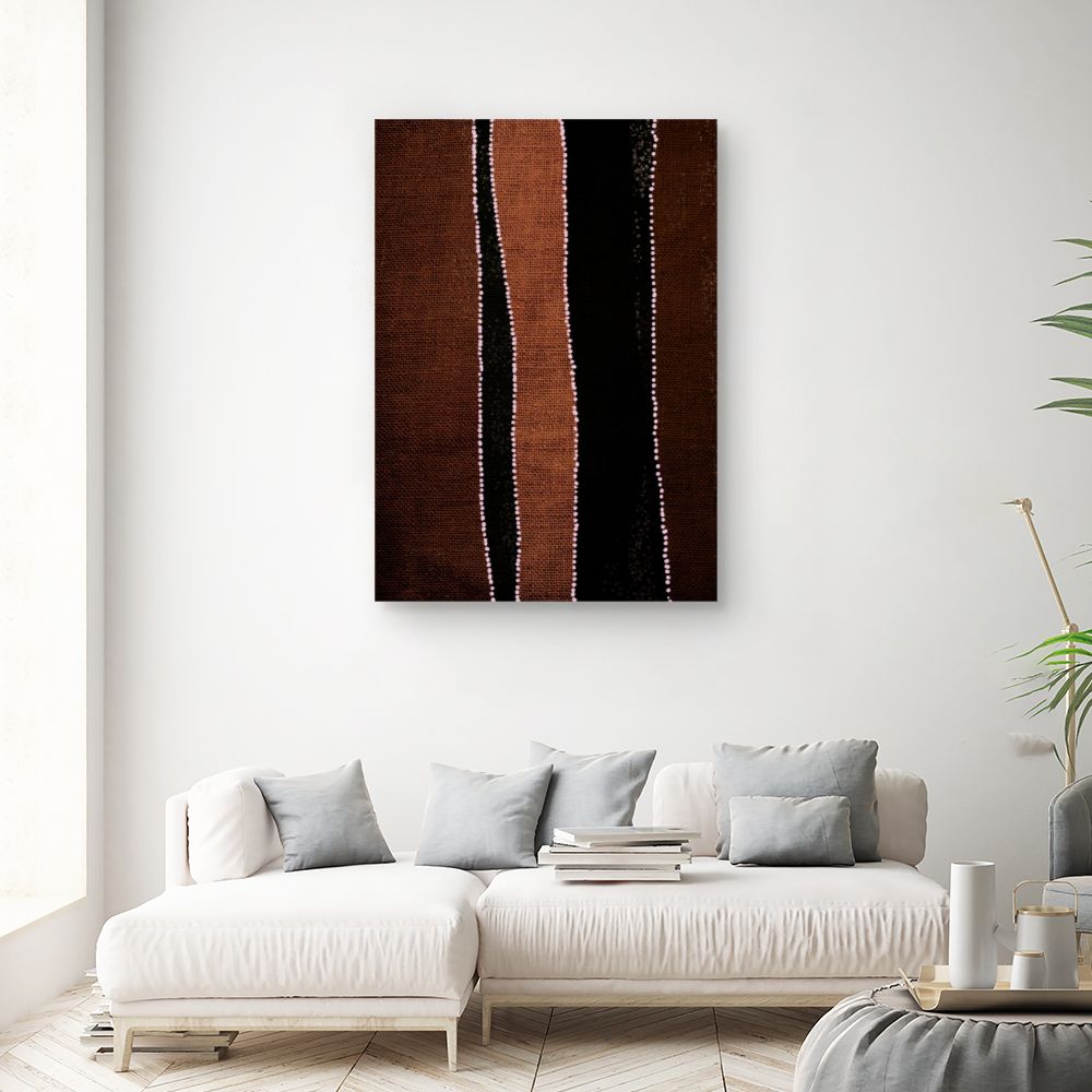 Tableau Lignes abstraites