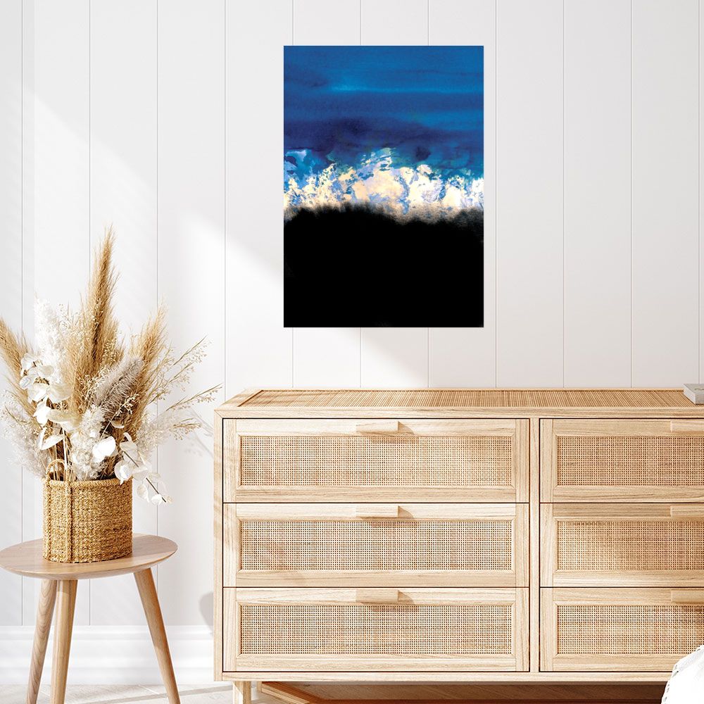 Affiche Océan abstrait