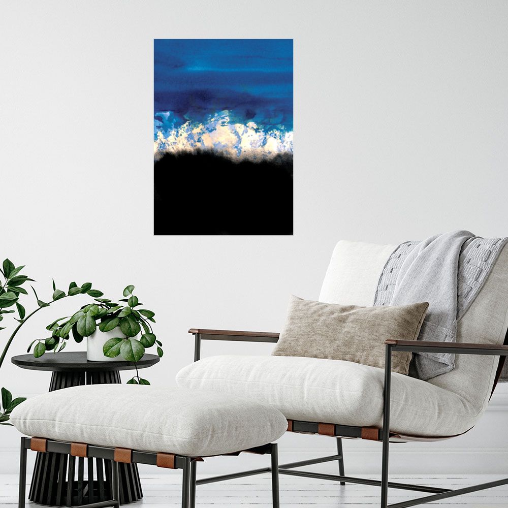 Affiche Océan abstrait