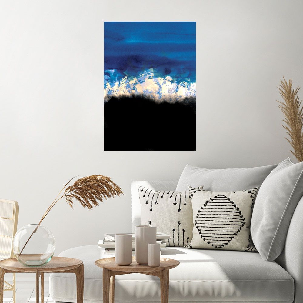 Affiche Océan abstrait