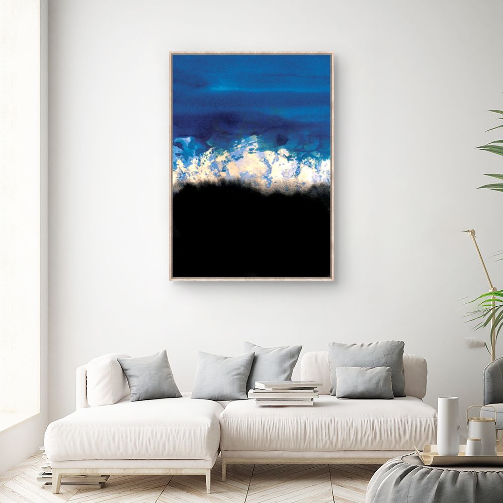 Tableau Vagues abstraites