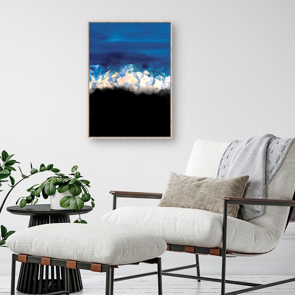 Tableau Vagues abstraites