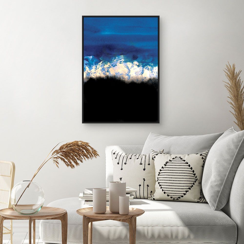 Tableau Vagues abstraites
