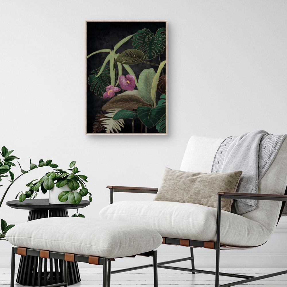 Tableau Jungle exotique