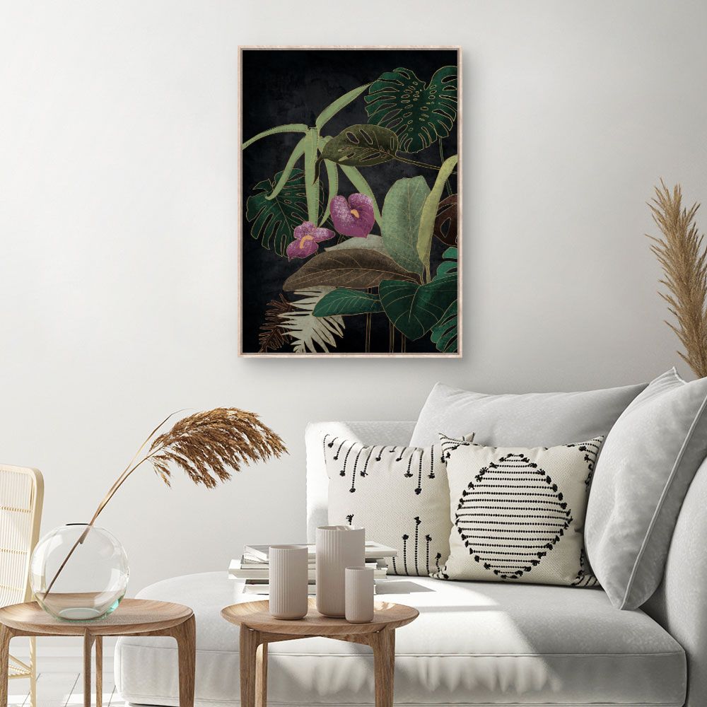 Tableau Jungle exotique