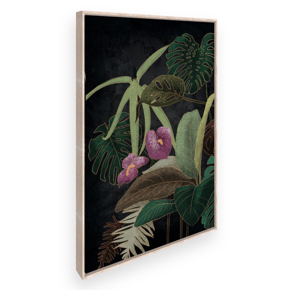 Toile Jungle exotique