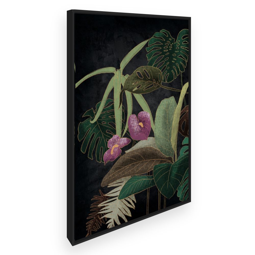 Toile Jungle exotique