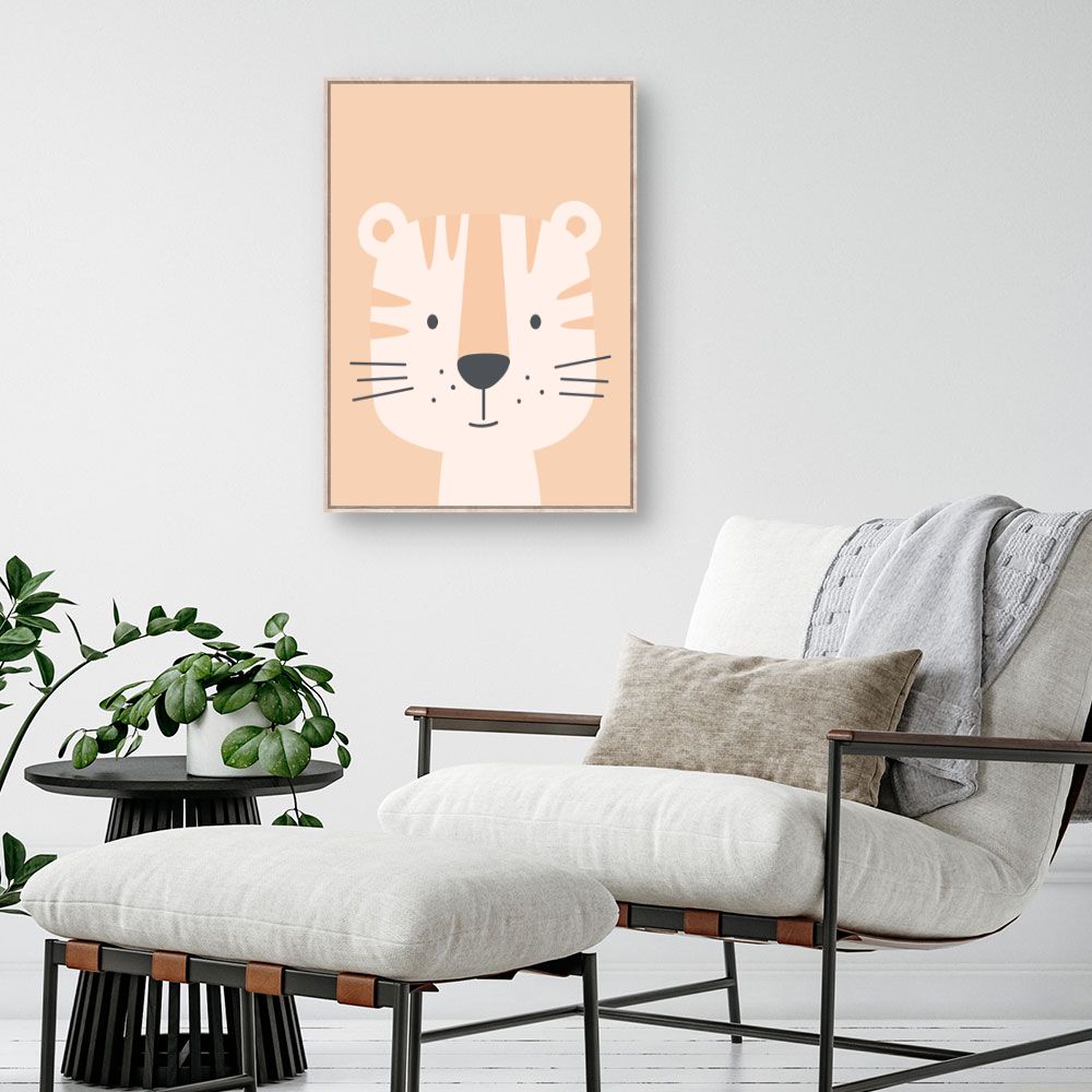 Tableau Tigre mignon