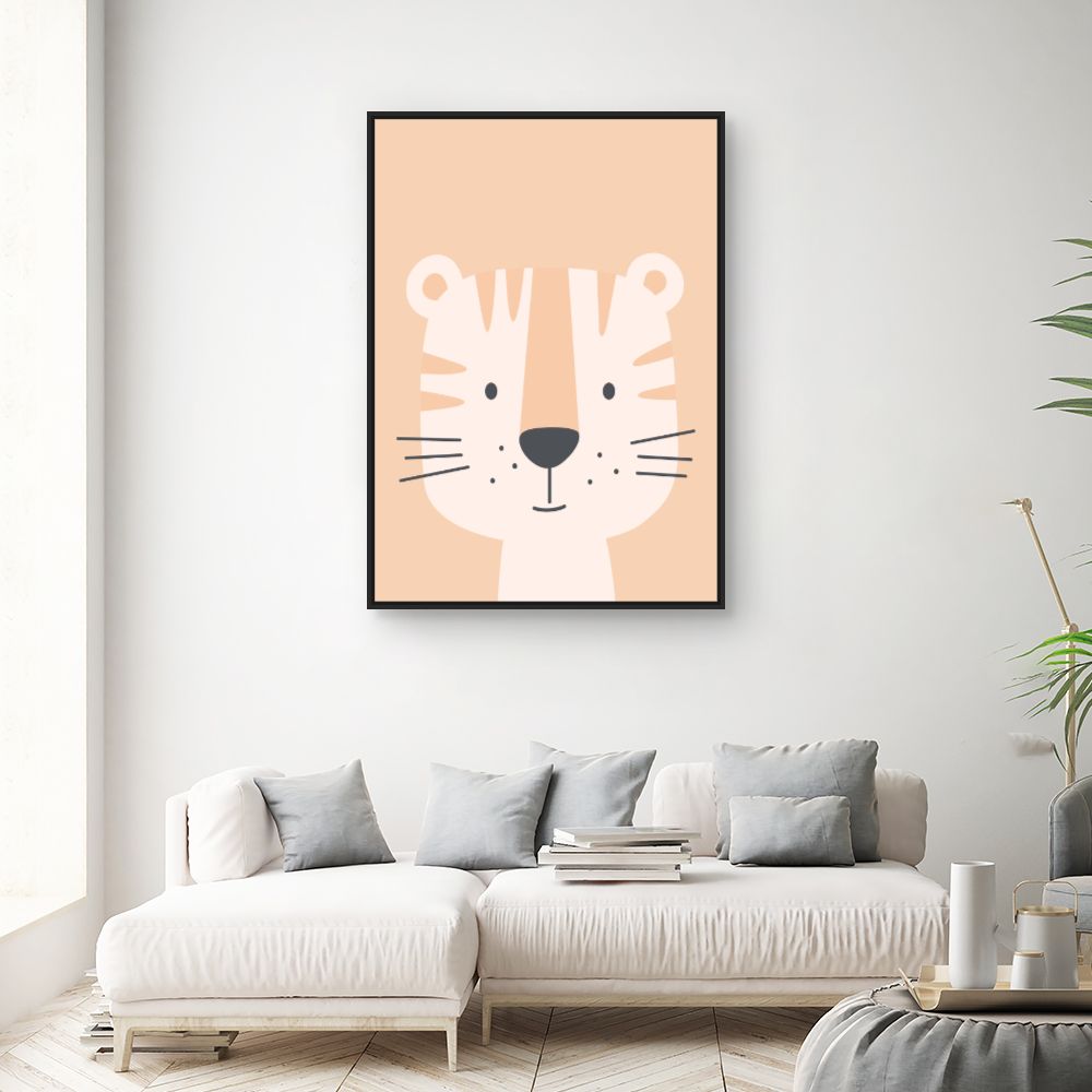 Tableau Tigre mignon