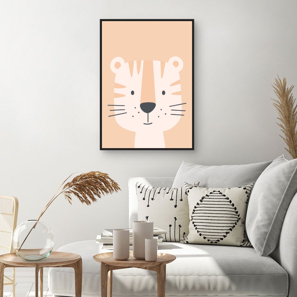 Tableau Tigre mignon