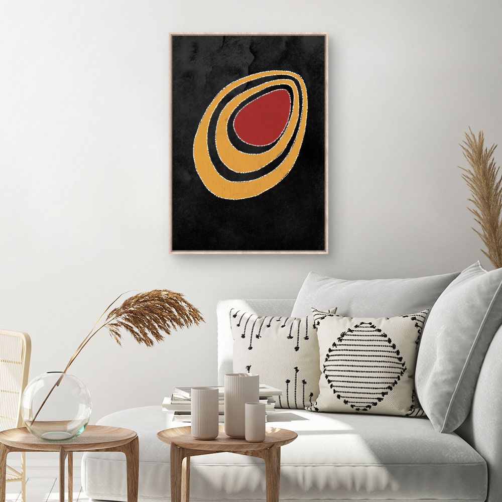 Tableau Vagues abstraites