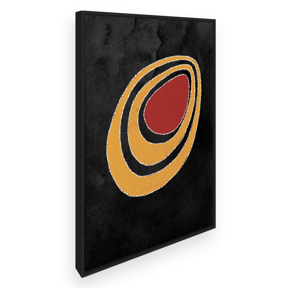 Toile Vagues abstraites