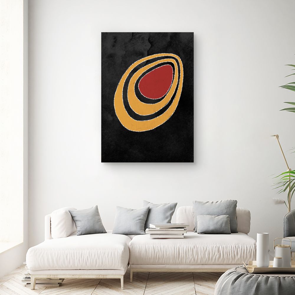 Tableau Vagues abstraites