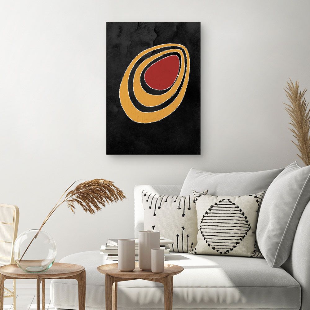 Tableau Vagues abstraites