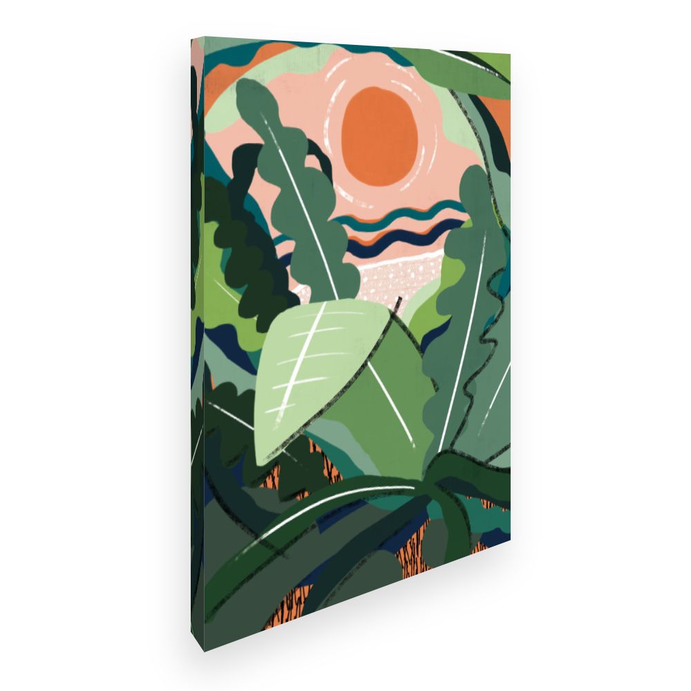 Toile Nature exotique