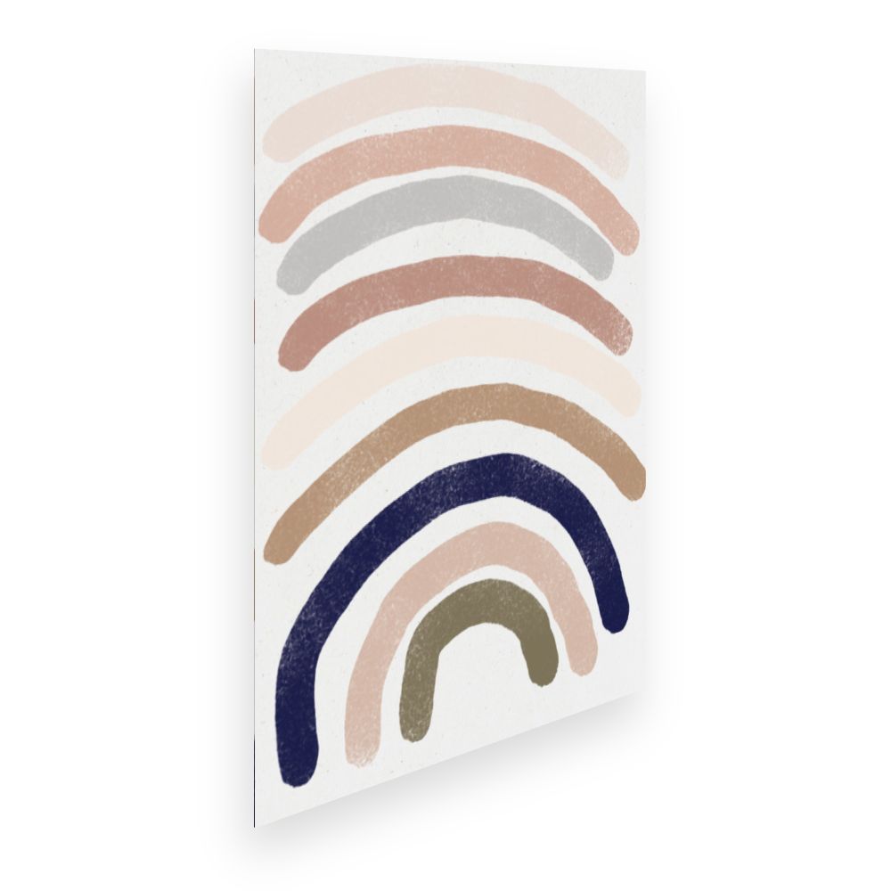 Affiche Arc pastel élégant