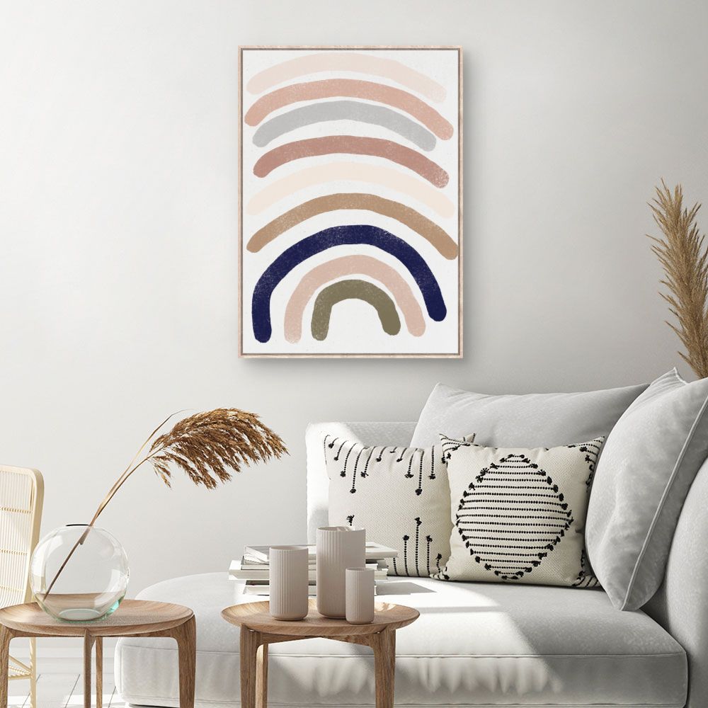 Tableau Arc-en-ciel pastel