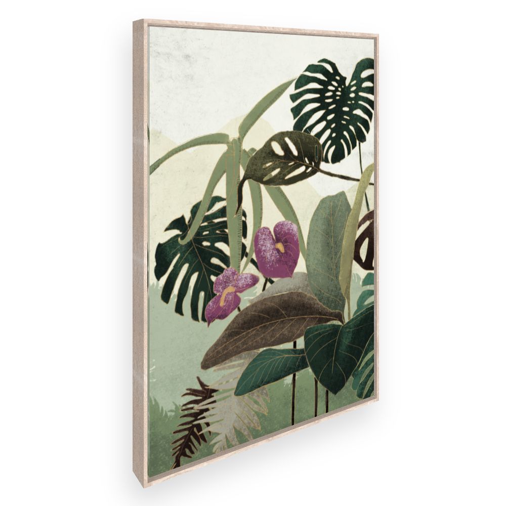 Toile Jungle luxuriante