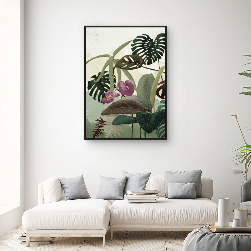 Tableau Jungle luxuriante