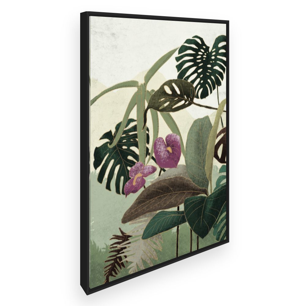 Toile Jungle luxuriante