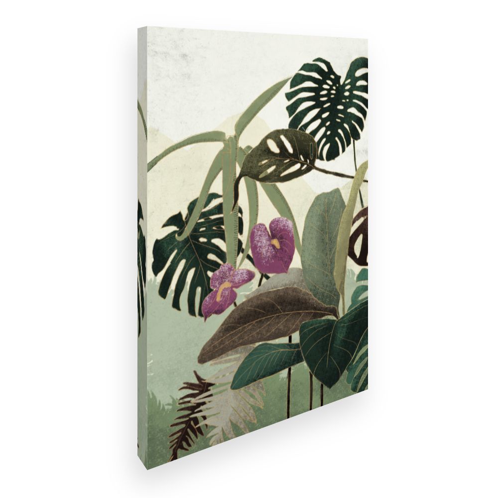 Toile Jungle luxuriante