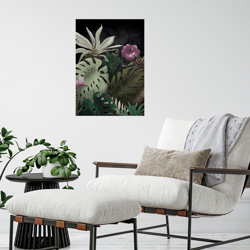 Affiche Jungle luxuriante
